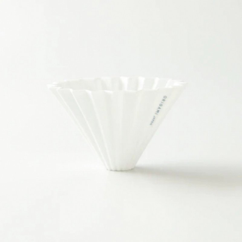日本ORIGAMI 折纸咖啡陶瓷滤杯 M 不含木质杯托 - 咖啡壶/周边 - 陶 多色