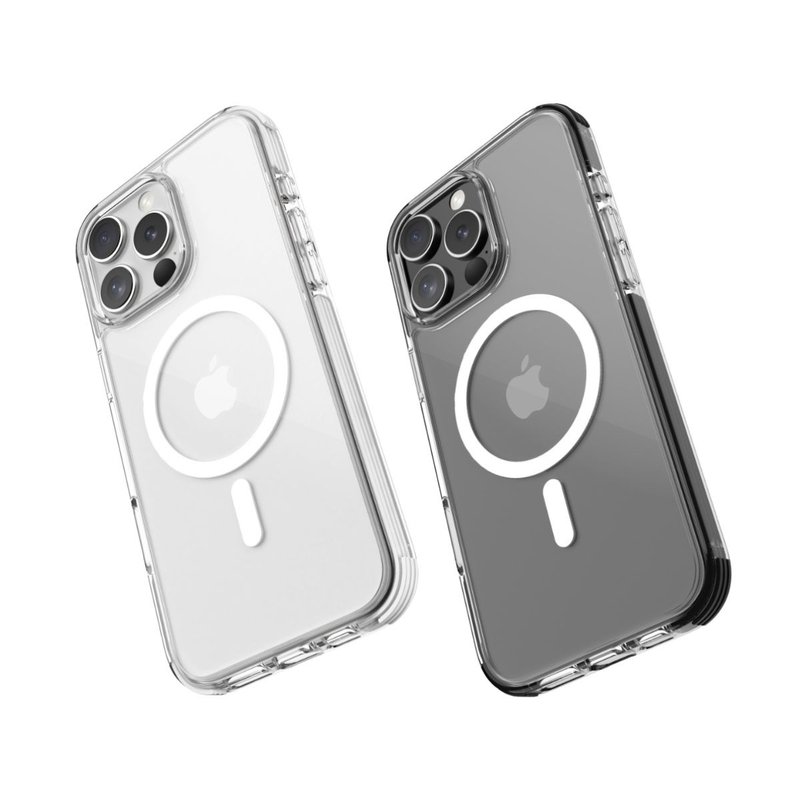 Clear 手机壳兼容Magsafe适用于iPhone 16 Pro系列 (黑, 白色) - 手机壳/手机套 - 其他材质 