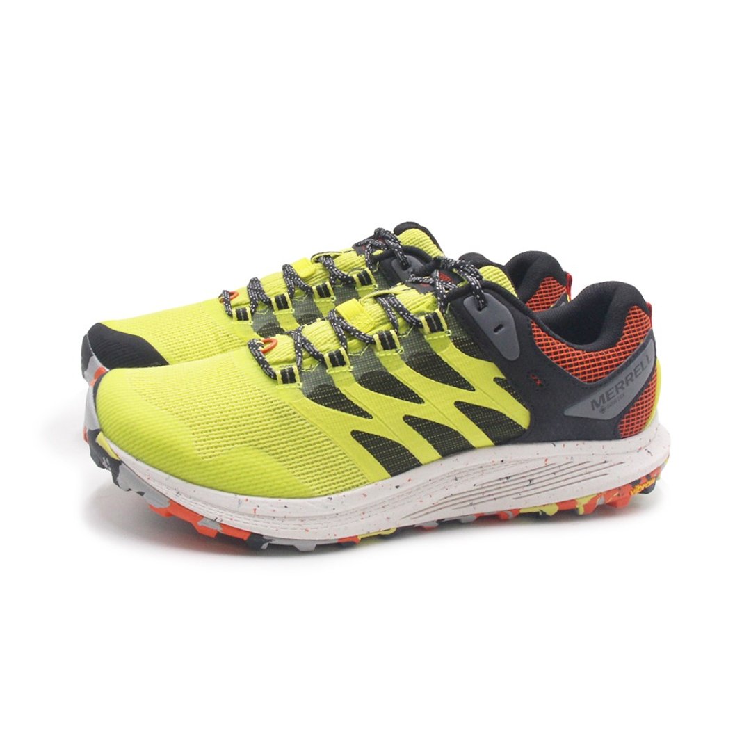 MERRELL NOVA 3 GORE-TEX防水轻量越野健行慢跑鞋 男鞋-黄绿色 - 男款运动鞋/球鞋 - 防水材质 