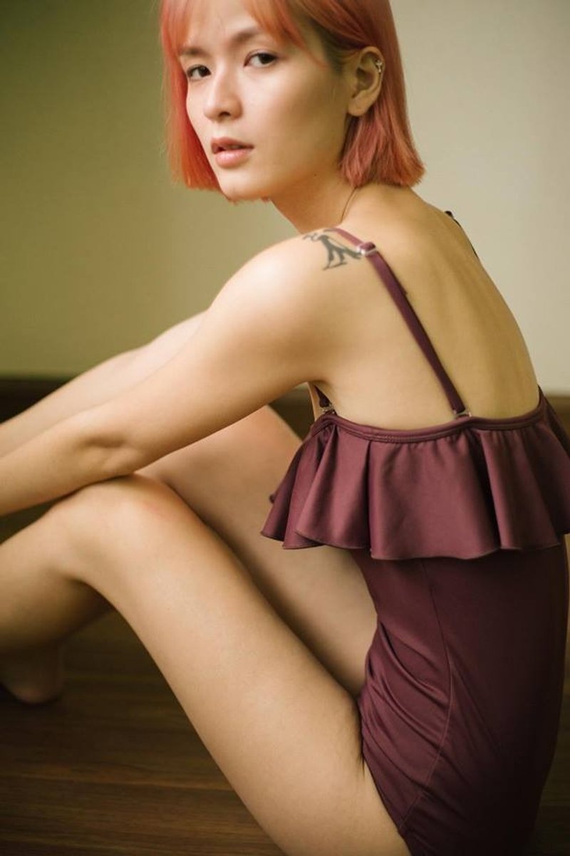 Red Jellyfish Swimwear Size S - 女装泳衣/比基尼 - 棉．麻 