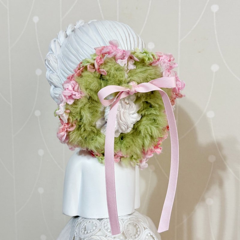 手工编织大肠圈/蝴蝶结大肠发圈毛线发圈 发束 发饰 头饰猪肠圈 - 发饰 - 其他材质 多色