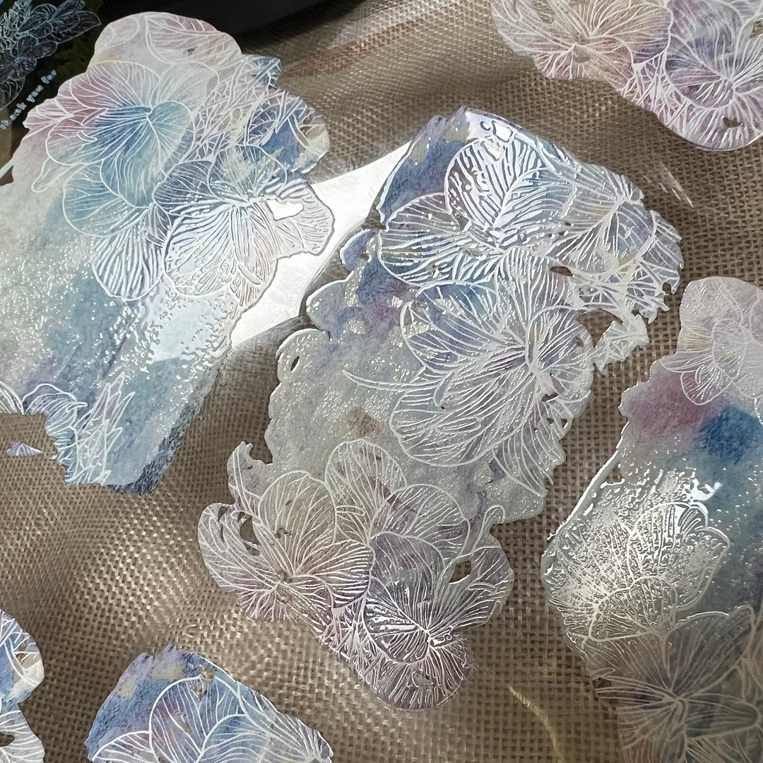 162_贴吉_思念记忆 - 纸胶带 - 塑料 多色