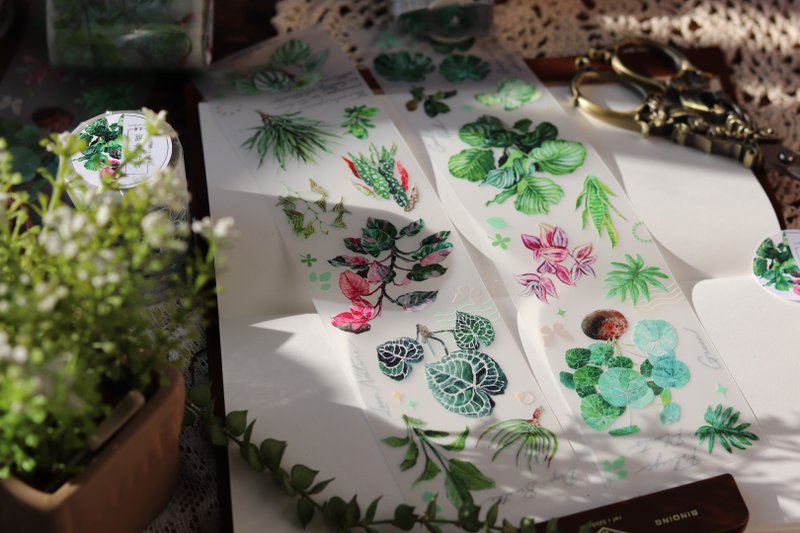 【大米创意】庭植春醒纸胶带 - 纸胶带 - 其他材质 