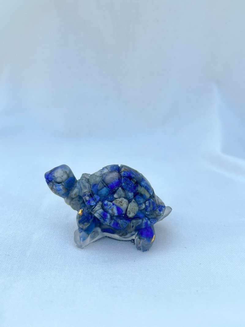 水晶摆饰【小乌龟 青金石】沟通 智慧 自信心 - 摆饰 - 水晶 