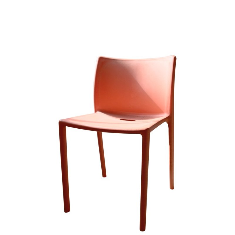 展示品出清 / 322 橘色塑胶椅 - 椅子/沙发 - 塑料 橘色
