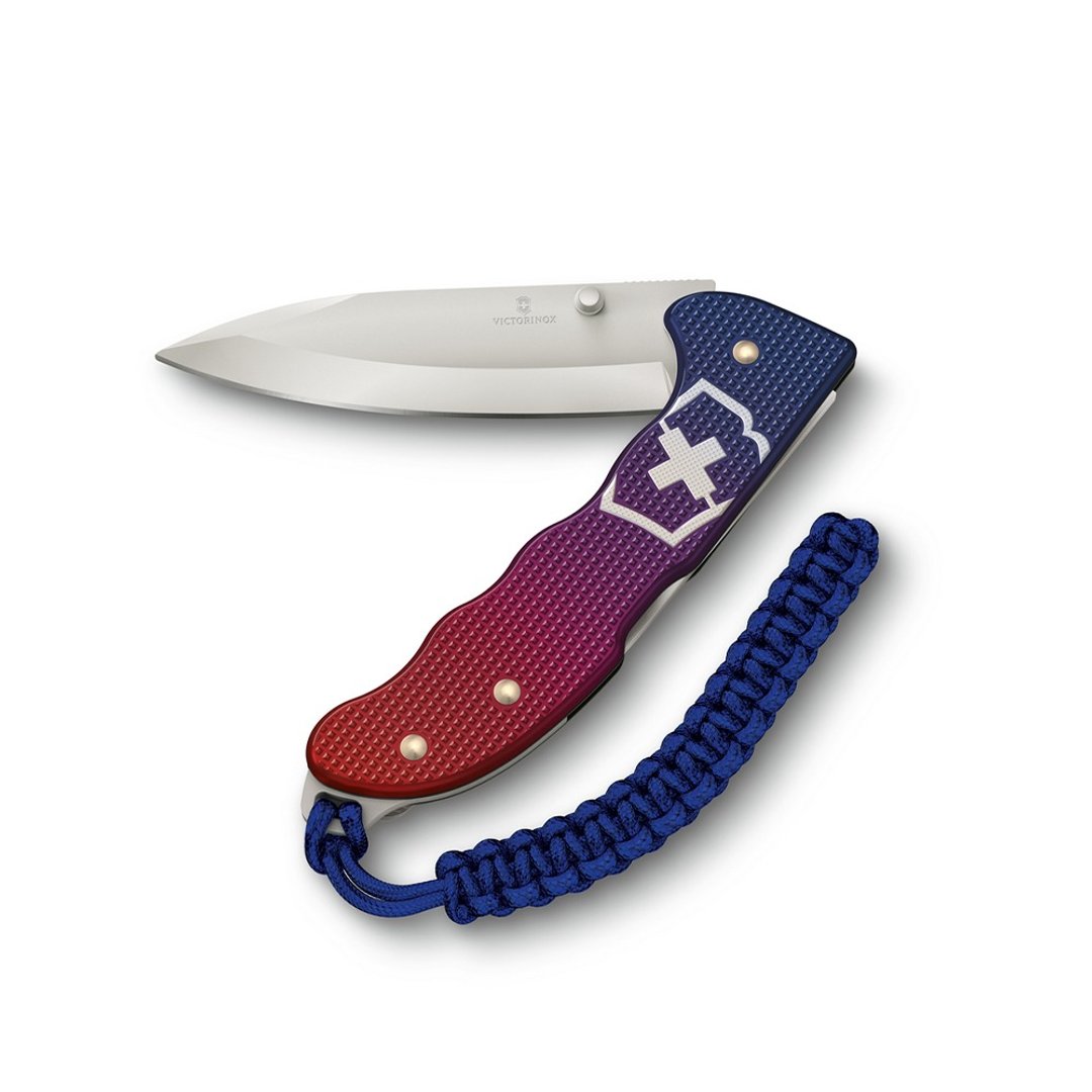 VICTORINOX 瑞士维氏 Evoke Alox 折叠式猎刀 渐层 0.9415.D221 - 露营用品 - 其他金属 多色