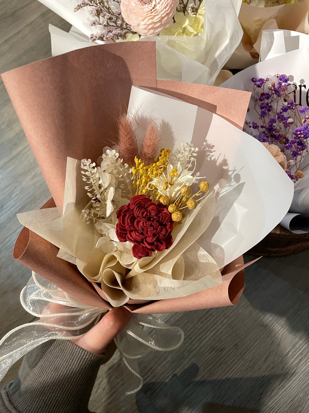 Time flower莳花/干燥花束/毕业季 毕业花束 情人节礼物 告白花束 - 干燥花/捧花 - 植物．花 
