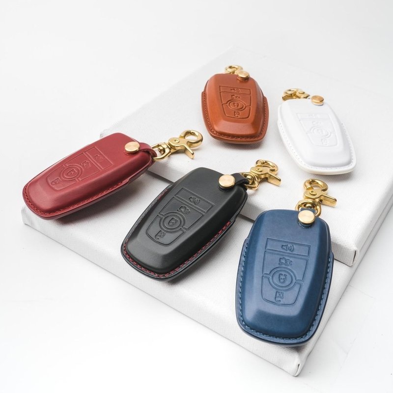 Ford 福特 ST Wagon Mk4 MK4.5 STLine Mondeo Kuga 智能钥匙皮套 - 钥匙链/钥匙包 - 真皮 