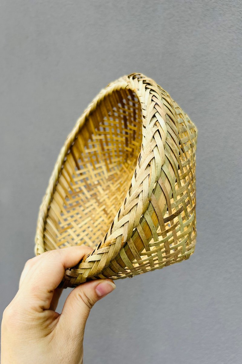 竹编系列 | 迷你青皮竹篼 | 收纳 盛物 | 手制 低碳环保 - 其他 - 竹 绿色