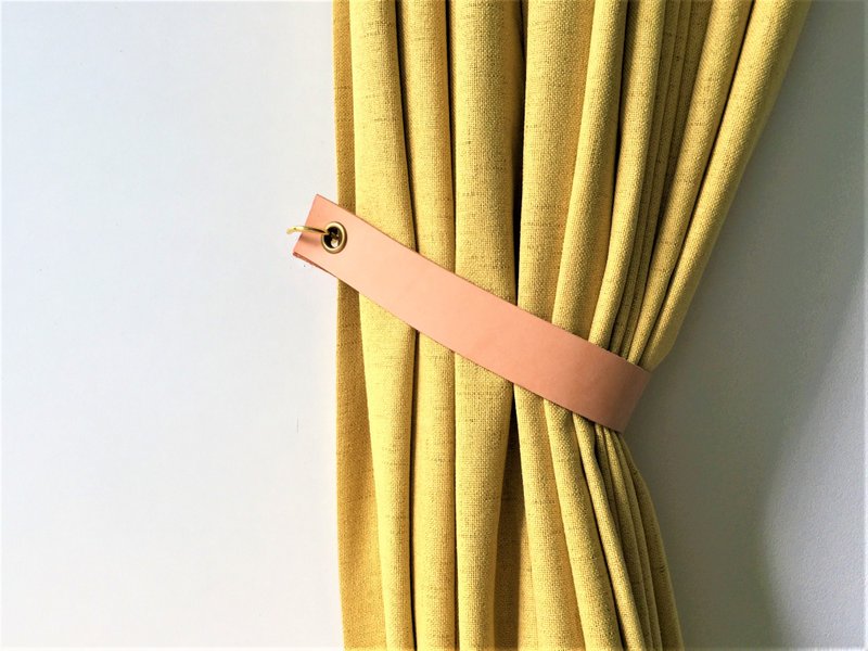 皮革窗帘绑带//简约主义//家居装饰//窗帘//窗帘绑带 - 其他 - 真皮 