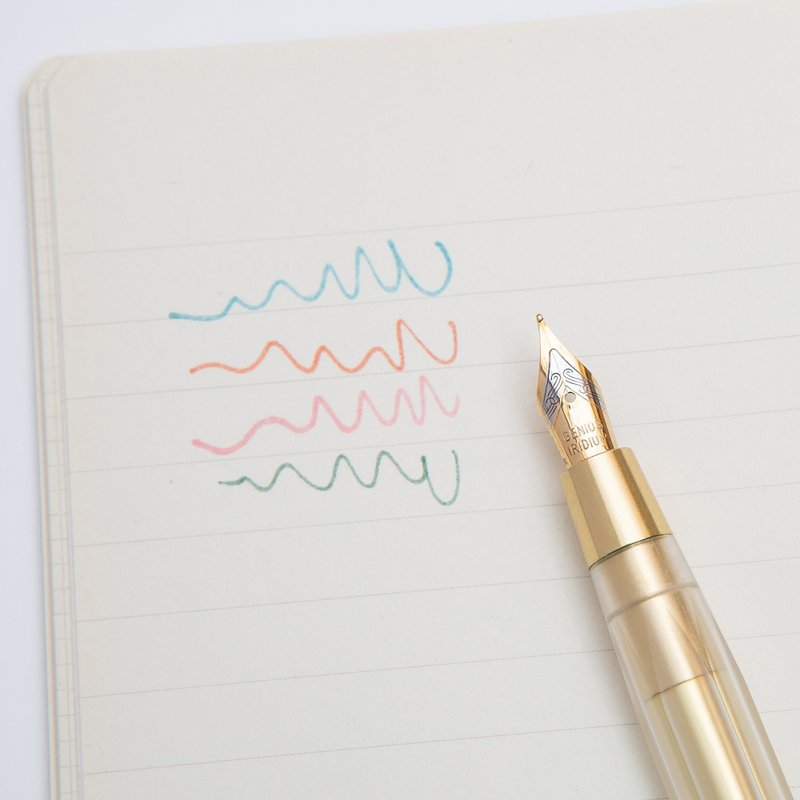 【透明沾水笔】风格核心系列 / 黄铜 - 蘸水笔 - 压克力 金色