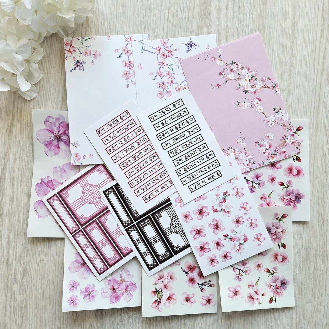东方包装_樱花 v1 - 贴纸 - 塑料 