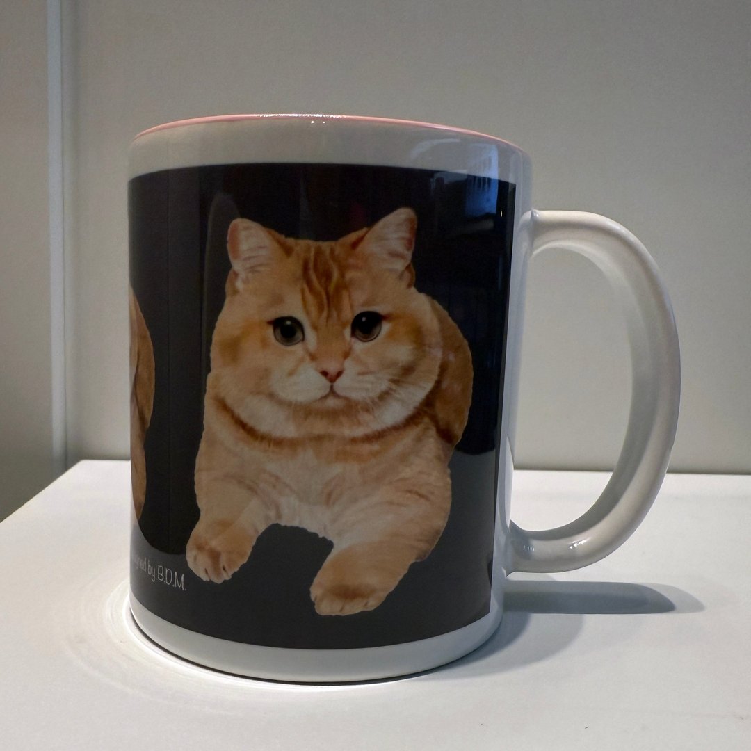 陶瓷马克杯   |  橘猫 - 咖啡杯/马克杯 - 陶 