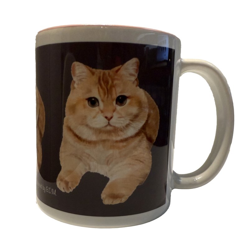 陶瓷马克杯   |  橘猫 - 咖啡杯/马克杯 - 陶 