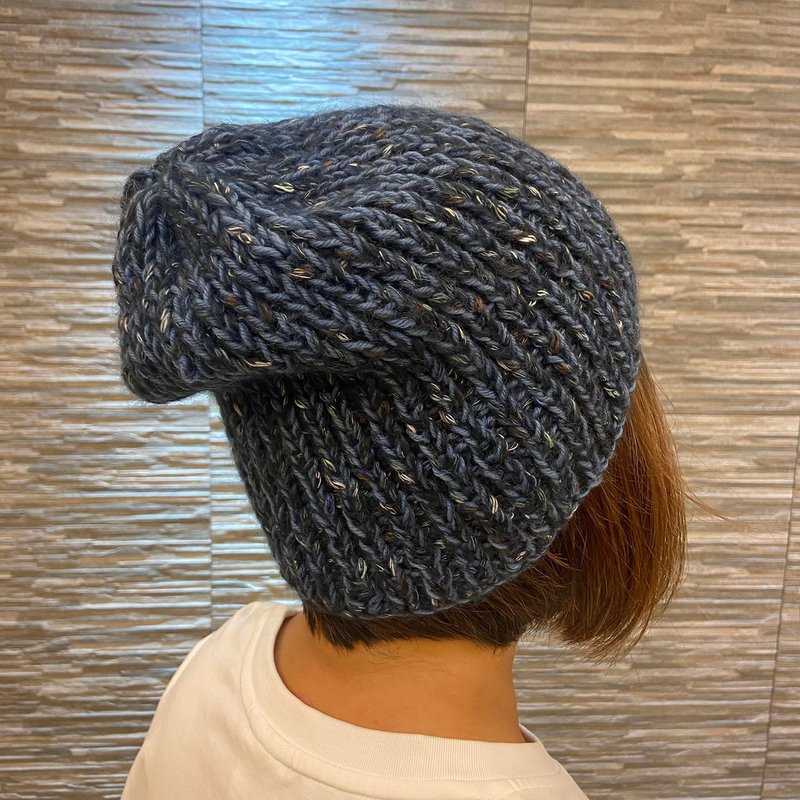 纯手工手织毛帽 - 南美羊驼/羊毛帽 共有四色可选择 - 帽子 - 羊毛 多色