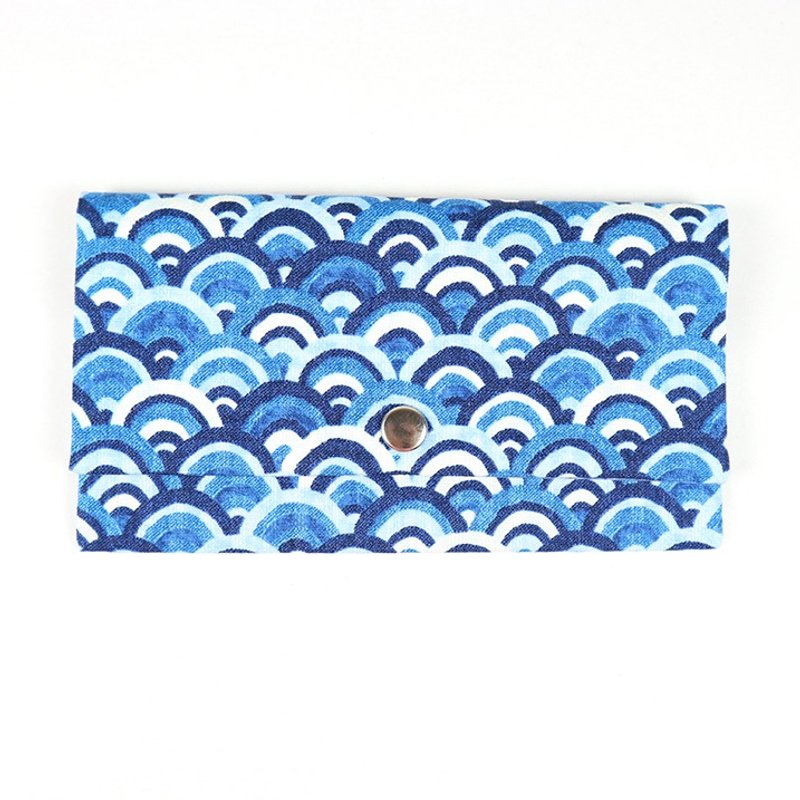 红包袋 存折 现金收纳袋-青海波 - 红包/春联 - 棉．麻 红色