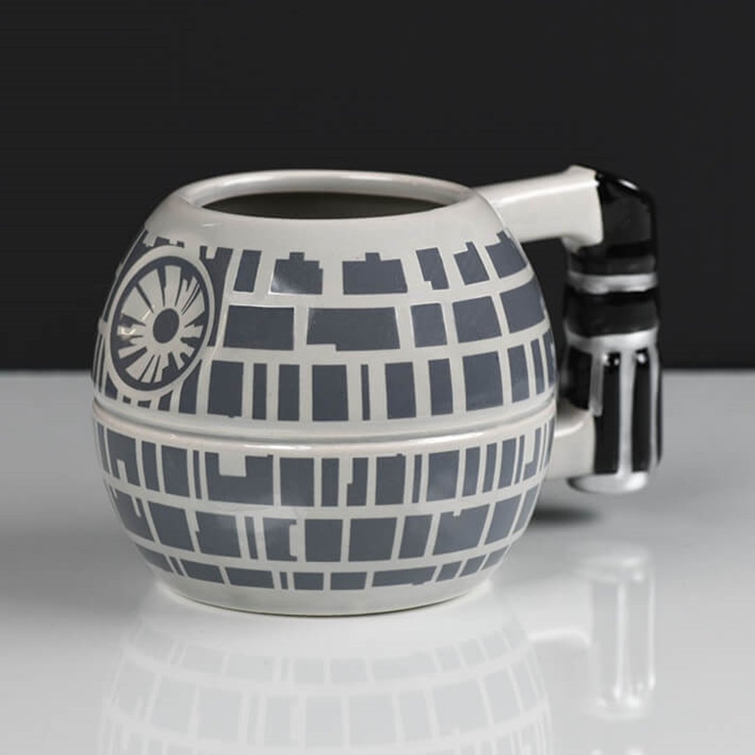 【星际大战】Star Wars 死星(Death Star) 造型3D马克杯 - 咖啡杯/马克杯 - 其他材质 灰色