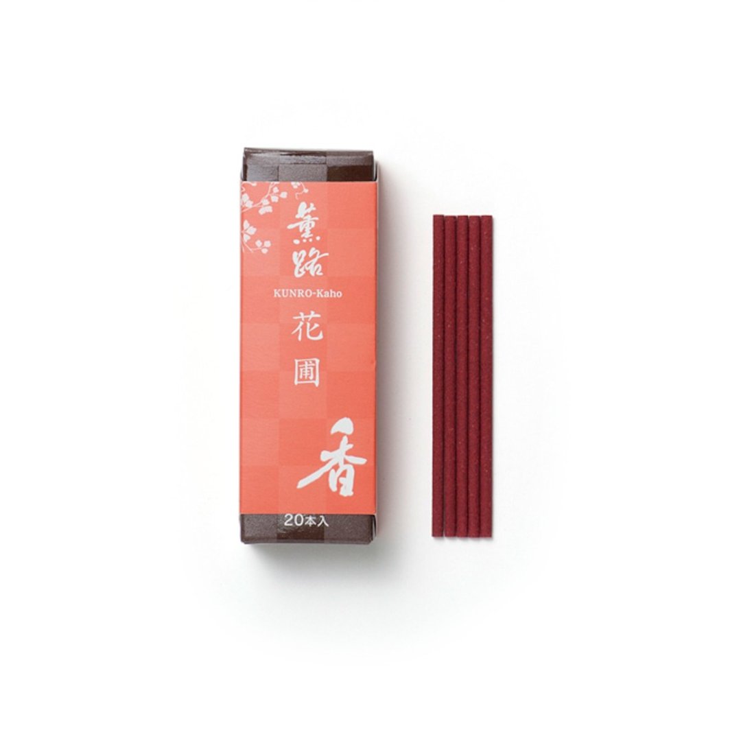 日本【松荣堂】KUNRO 薰路系列之【花圃】线香 (20支) - 香薰/精油/线香 - 浓缩/萃取物 