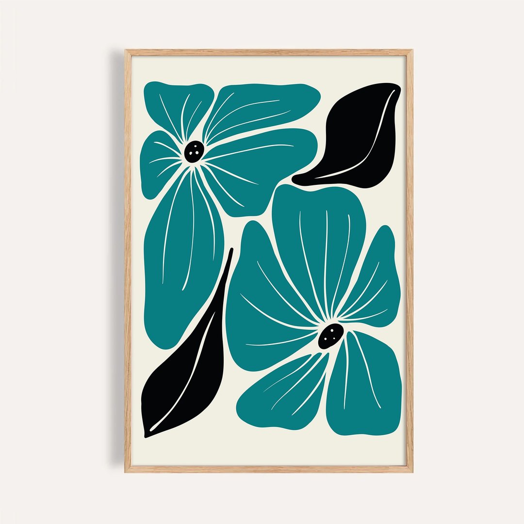 海洋花语 Ocean Petals / 波西米亚风格 挂画 画芯 海报 - 海报/装饰画/版画 - 纸 