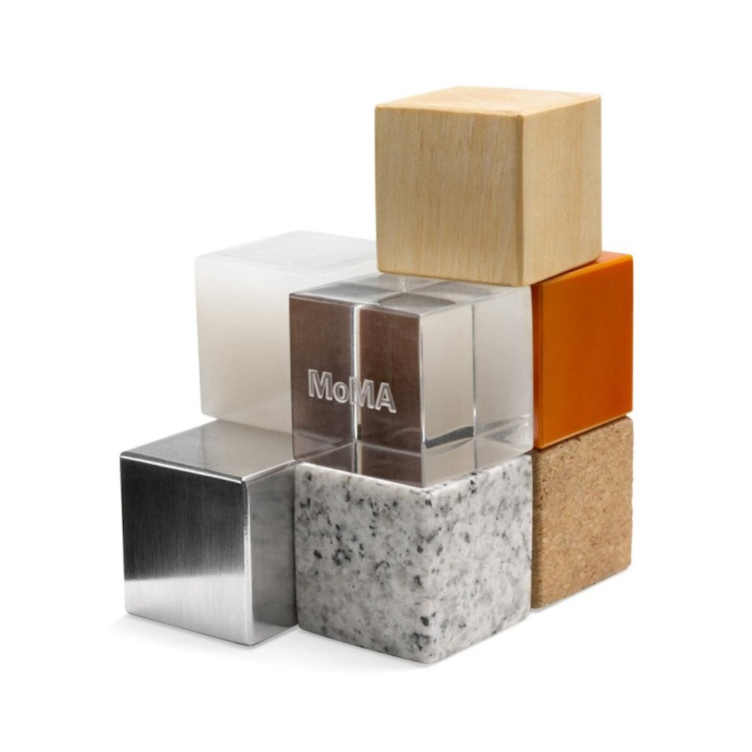 美国 MoMA 建筑师方块装饰摆件 建筑材料立方体 设计师灵感礼物 - 摆饰 - 其他金属 