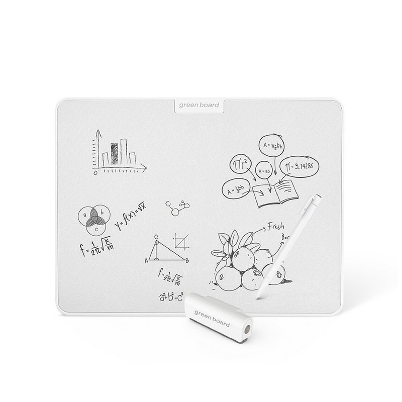 Green Board 15 寸磁性电纸板 SP15 ECO 局部擦除 终身免电池 - 数码小物 - 塑料 白色