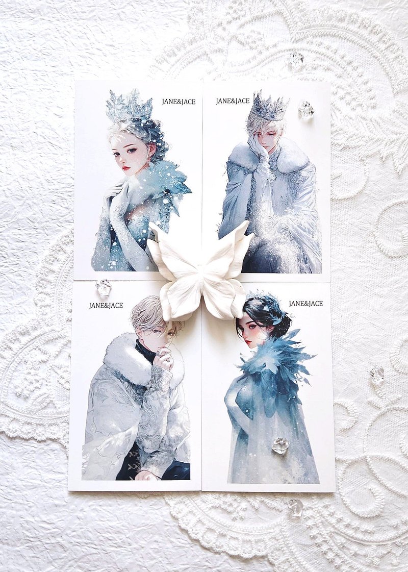 Winter JANE&JACE 纸张 - 贴纸 - 纸 