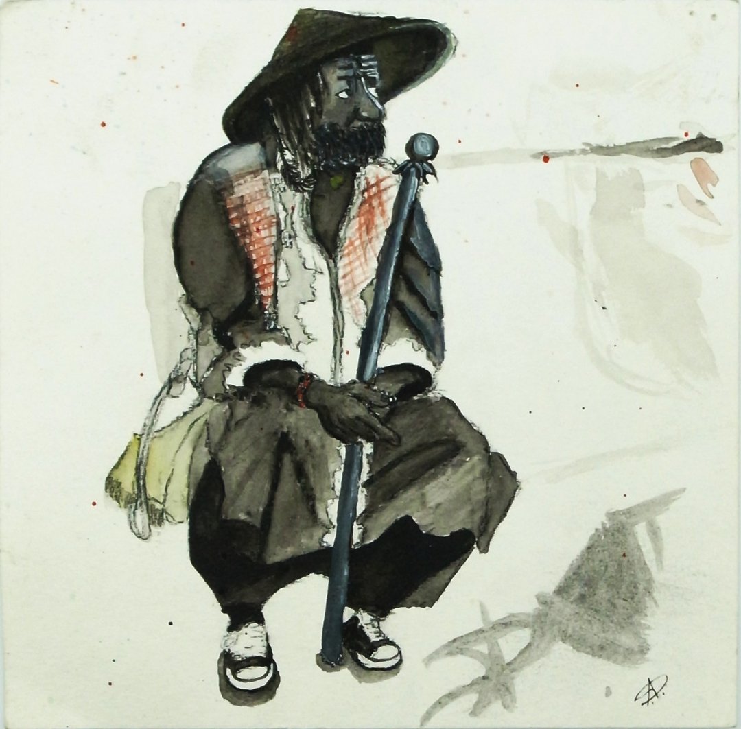 流浪汉<印刷副本> - 海报/装饰画/版画 - 纸 多色