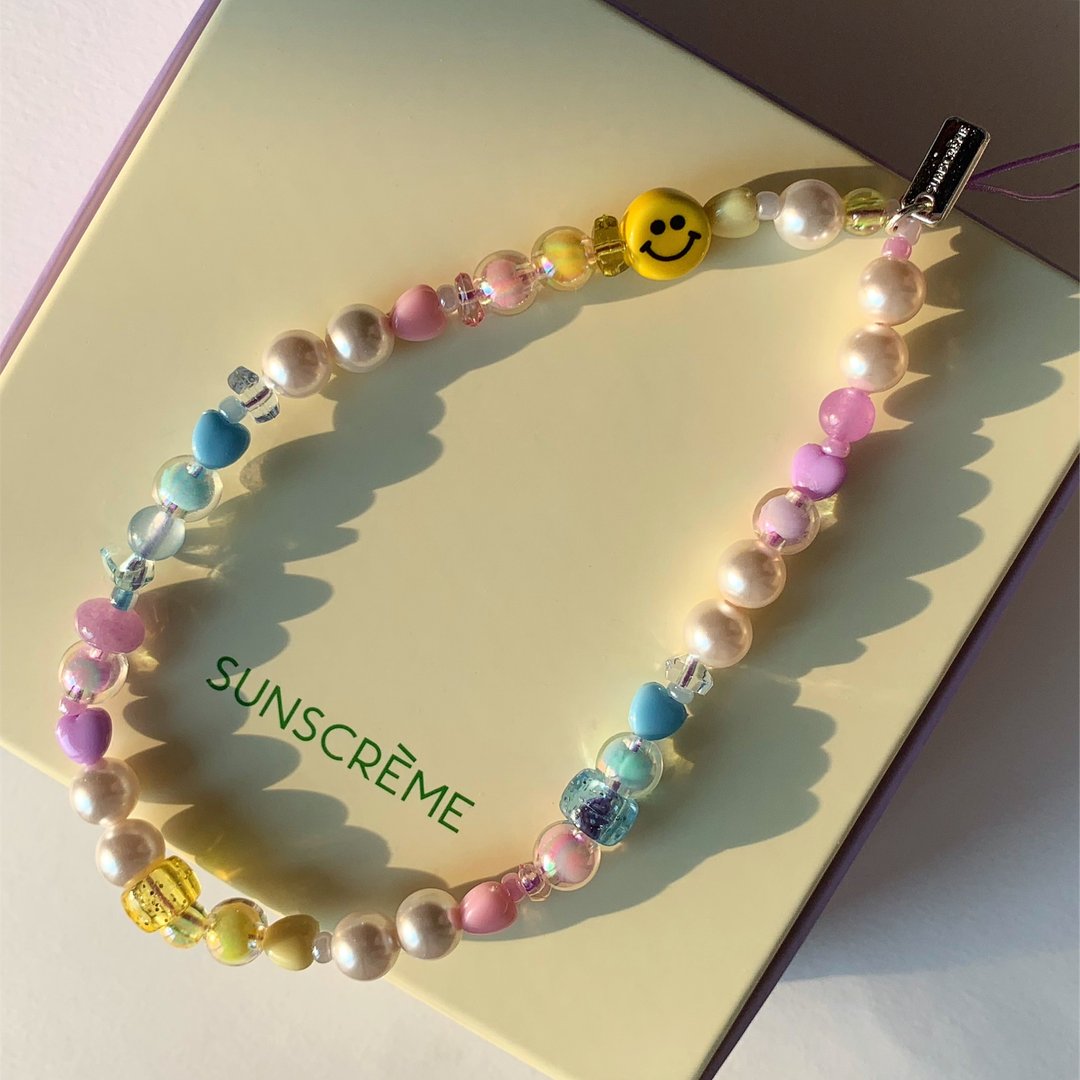 STONE SERIES 手机挂绳 - SMILEY PASTEL ver. - 其他 - 其他材质 