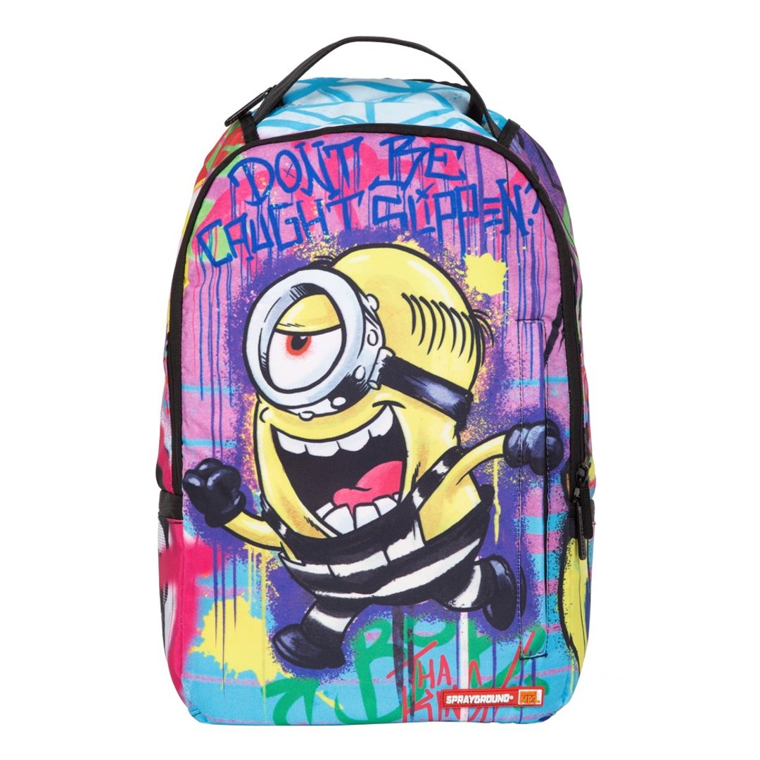 【SPRAYGROUND】DLX 系列 Minion On The Run 奔跑小小兵后背包 - 后背包/双肩包 - 其他材质 多色