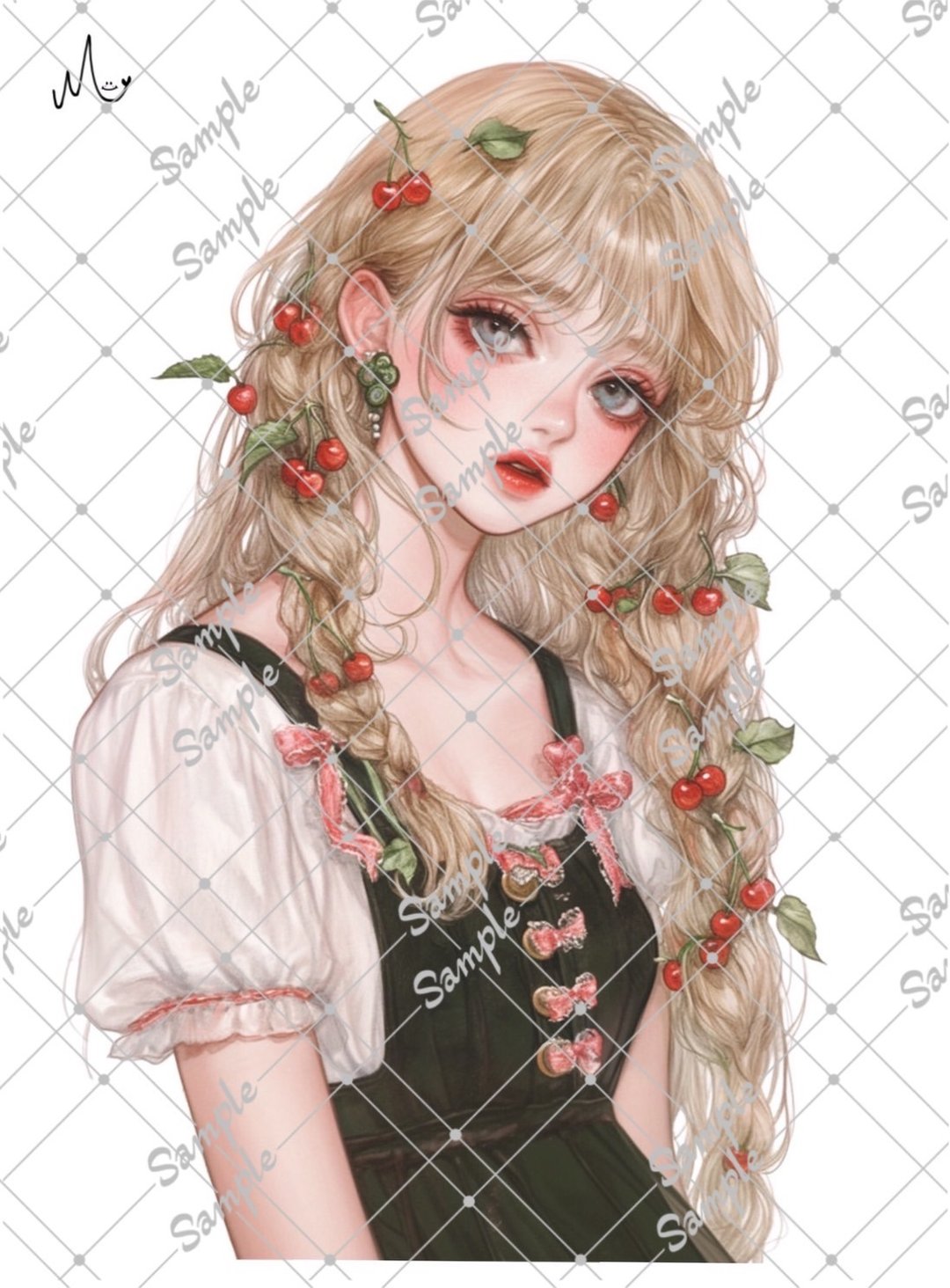 原创人物贴纸 12月新品 - 贴纸 - 纸 