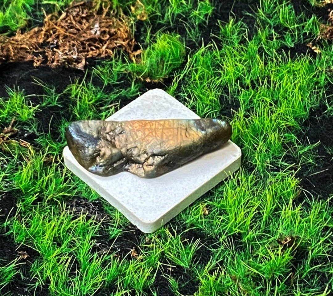 能量摆饰-天然几何招财烟花感黄光拉长石 旺姻缘 快速出货 - 摆饰 - 水晶 多色
