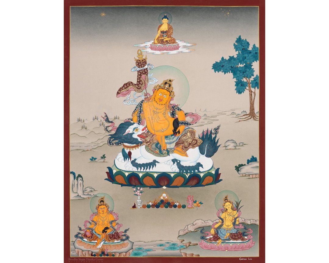 财富藏巴拉唐卡   优雅的西藏神圣艺术 - 墙贴/壁贴 - 其他材质 多色