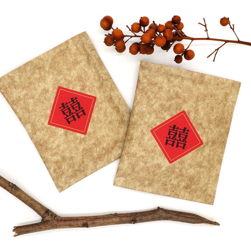 自然农法红茶包-囍茶-四包一组 - 茶 - 其他材质 多色