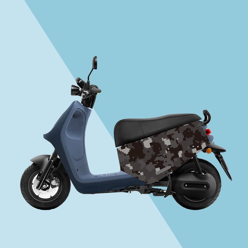 gogoro防刮车套-iD134 像素迷彩灰 - 其他 - 聚酯纤维 