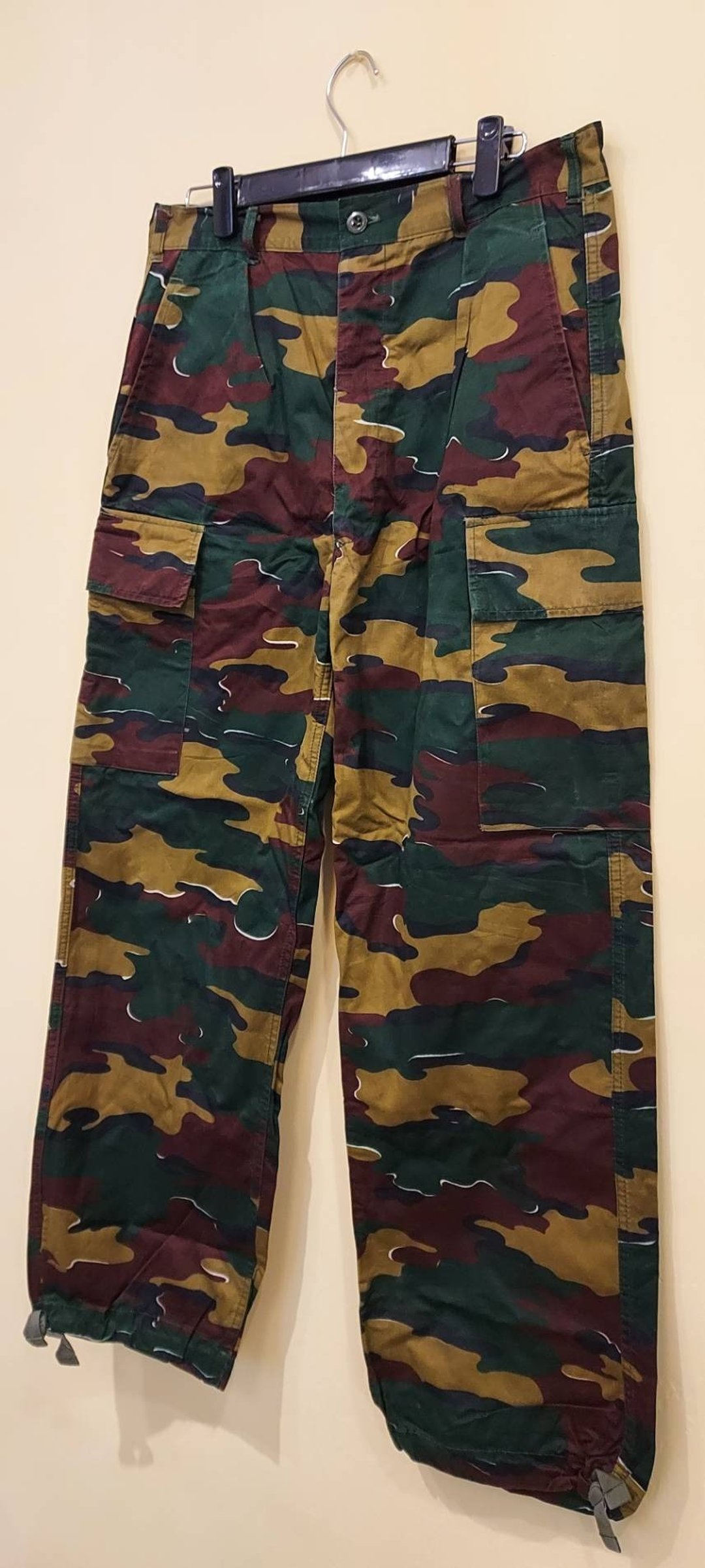 比利时公发Belgian Army M90 Jigsaw Camo迷彩军用长裤A款 - 男士长裤 - 棉 
