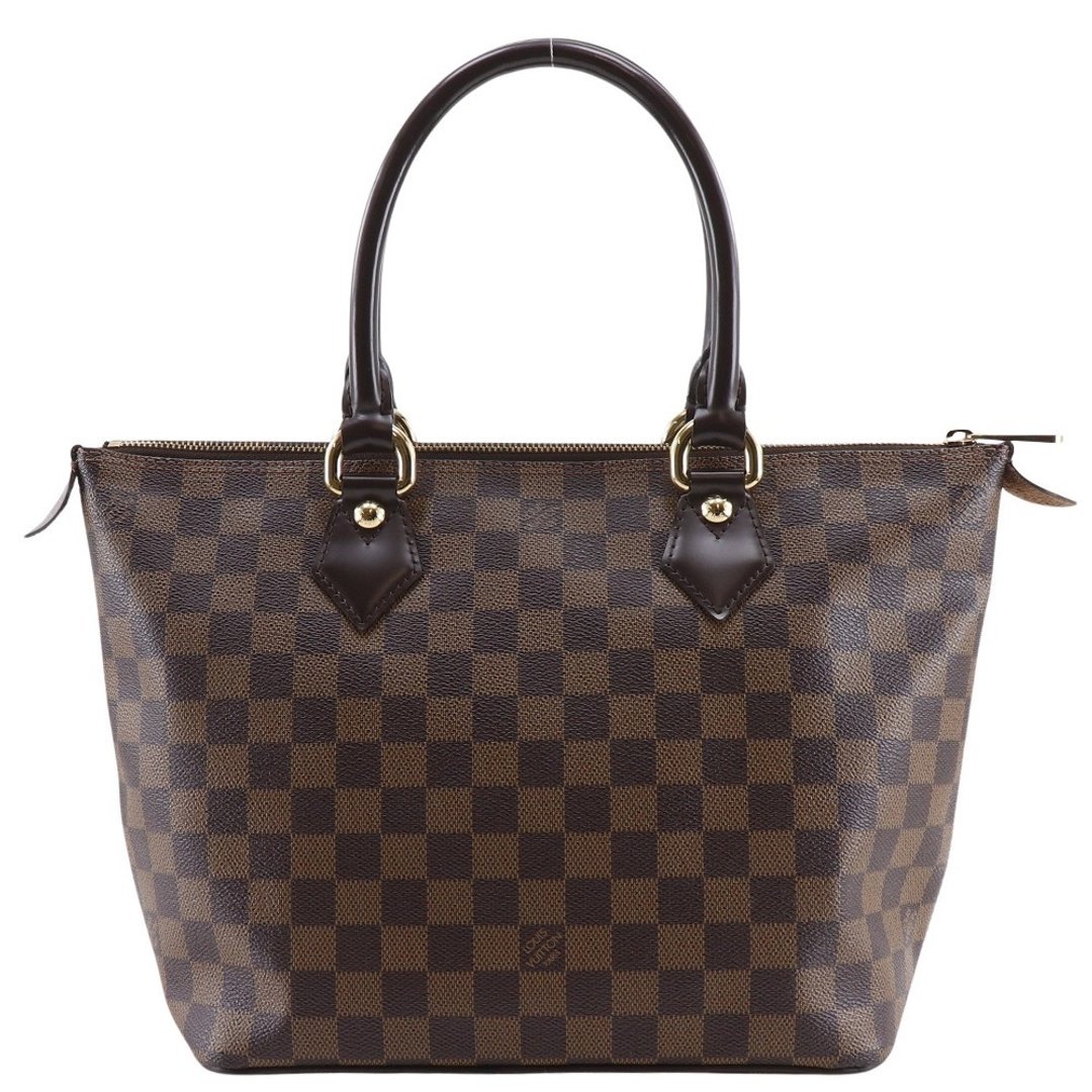 【日本直送】路易威登 LOUIS VUITTON Saleya PM 手提包 N51183 Damier Canvas 棋盘格帆布 棕色 VI3170 女性用【二手】 - 手提包/手提袋 - 人造皮革 咖啡色