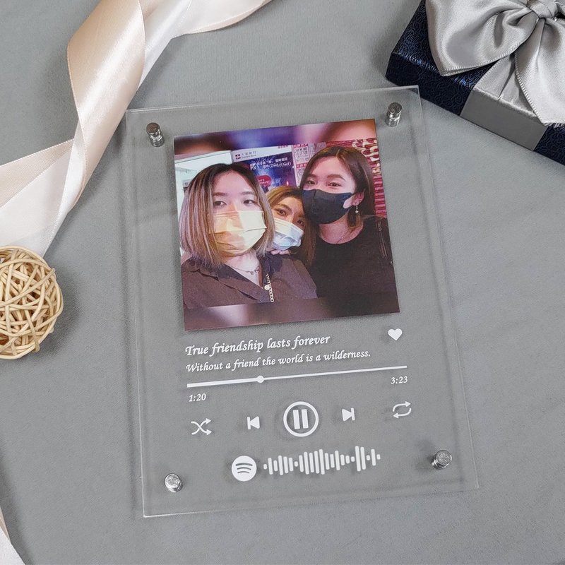 【香港制作】 Spotify相架|歌曲亚克力|定制化播放器|情人节礼物 - 摆饰 - 压克力 