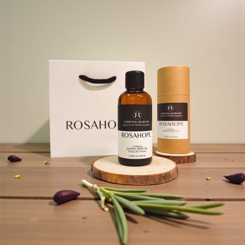 瑰荷希【超级丝柏匀曲身体油 】精油按摩 肌肤弹性 柔顺迷人线条 - 身体护肤/按摩油 - 精油 白色