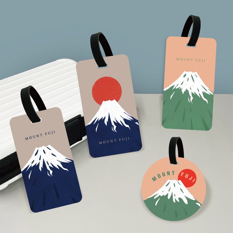 【名胜系列】_Mt.Fuji日本富士山_行李吊牌 / 背包 / 旅行 / 出国 - 行李吊牌 - 环保材料 