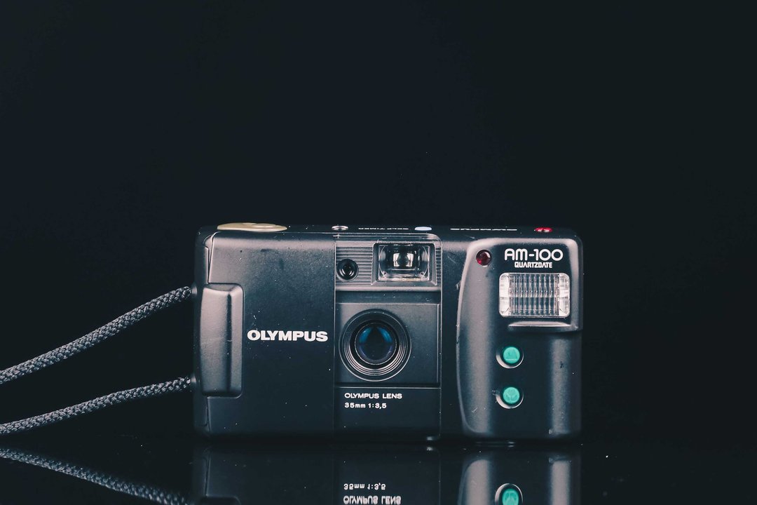 OLYMPUS AM-100 #1440 #135底片相机 - 相机 - 其他金属 