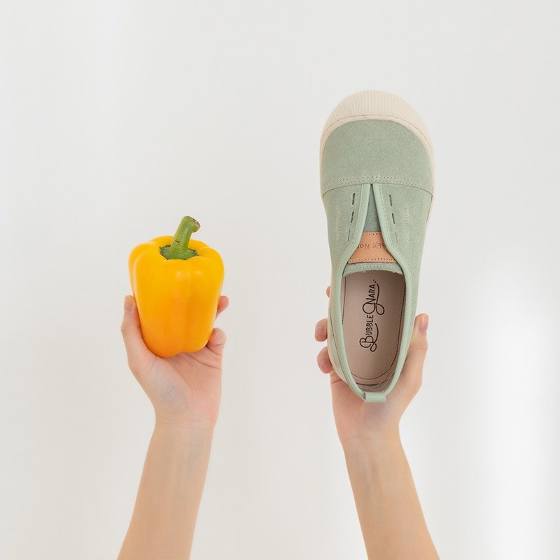 3M防泼水-加州阳光厚底懒人鞋-薄荷防水 - 雨鞋/雨靴 - 防水材质 绿色