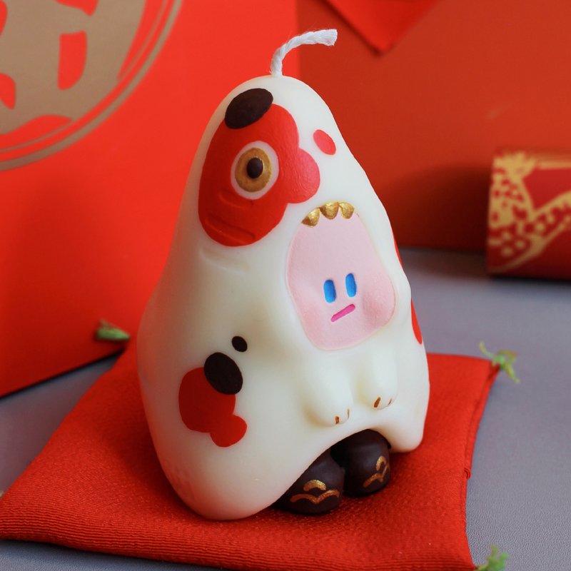 【新年禮物】年年有余  手作香氛蠟燭 向日葵 鼠尾草 - 香薰/精油/线香 - 蜡 