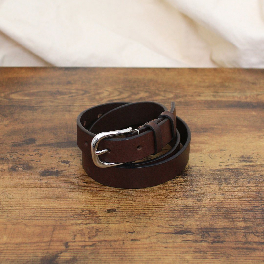 Back to Green-经典复古腰带 简约银扣 bt-15 //vintage belt - 皮带/腰带 - 真皮 