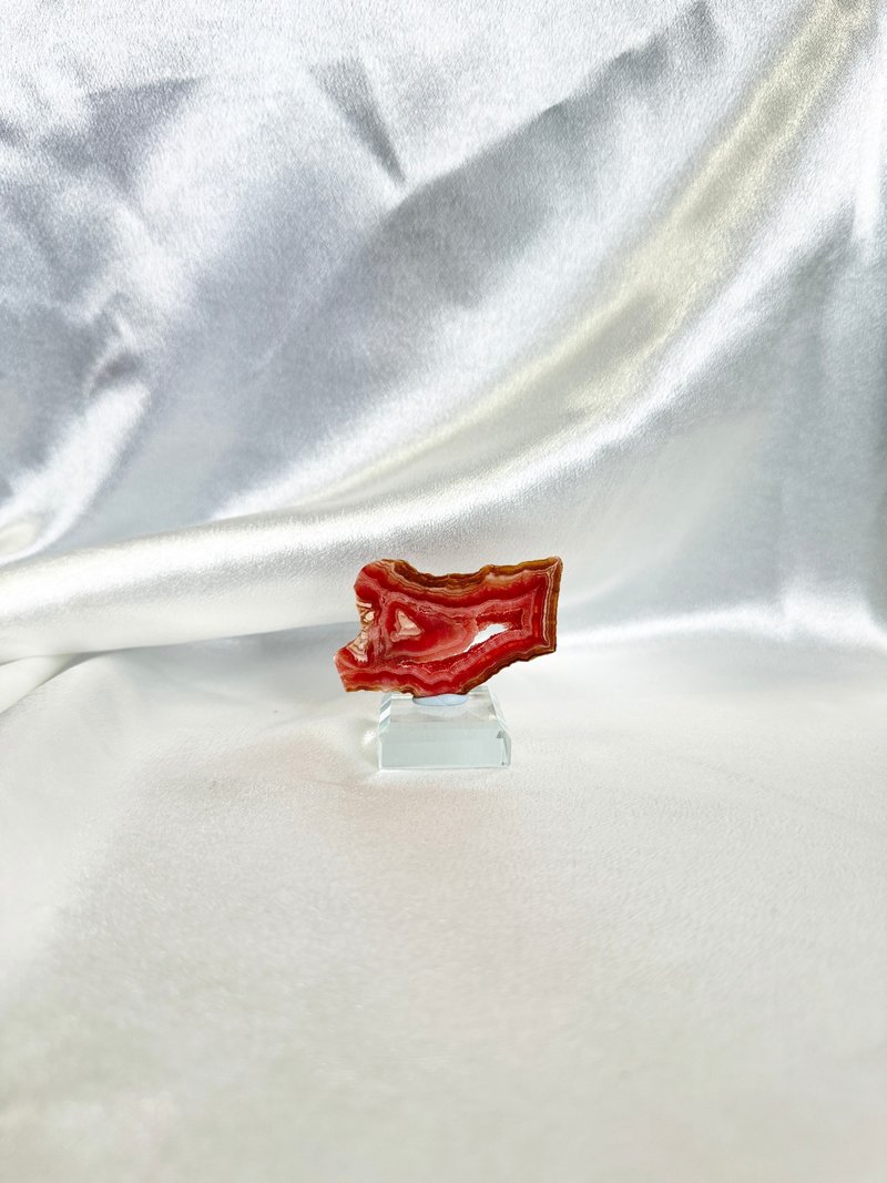 情人节礼盒 招姻缘 阿根廷红纹石原石 不含底座 - 摆饰 - 水晶 粉红色