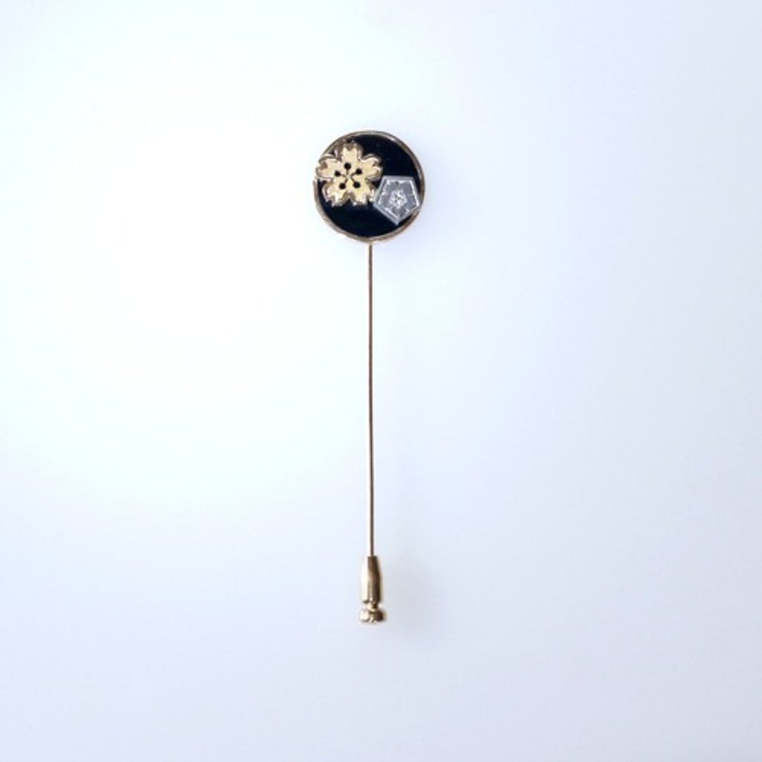 Pinkoi 代购 -  K18YG＆Pt900 玛瑙别针胸针 4.70 克拉 - 胸针 - 宝石 