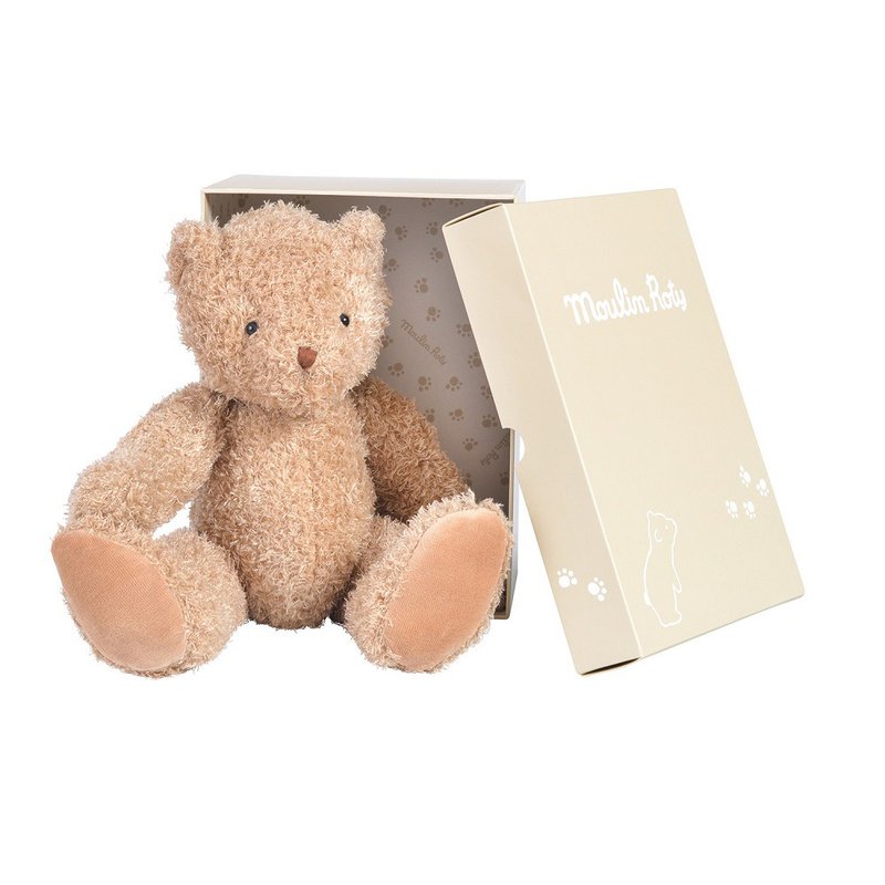 法国 Moulin Roty 抱抱小熊礼盒 - 玩具/玩偶 - 聚酯纤维 多色