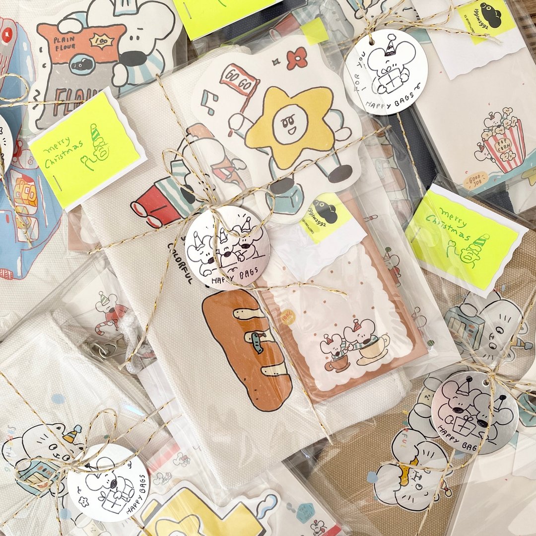 Happy bags 黄标 - 其他 - 纸 白色