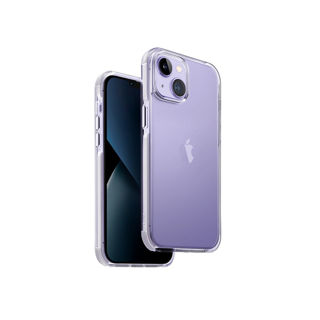 iPhone 14/14 Plus  Combat四角强化军规防摔保护壳-浅紫 - 手机壳/手机套 - 塑料 紫色