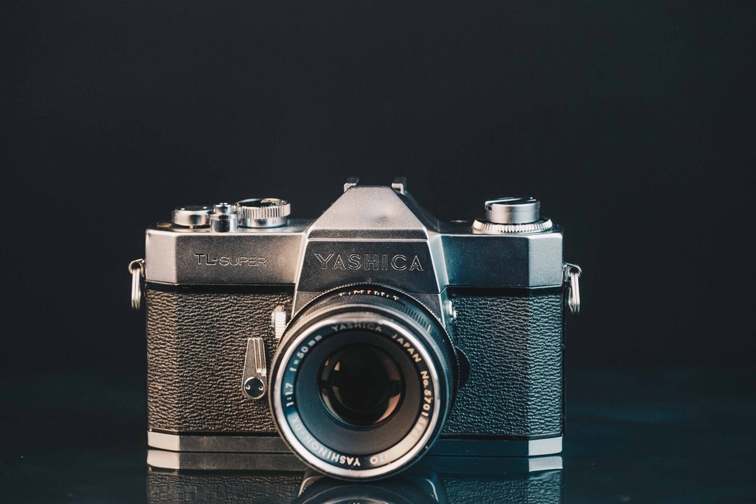 Yashica TL-Super+50mm f1.7 #135底片相机 - 相机 - 其他金属 黑色