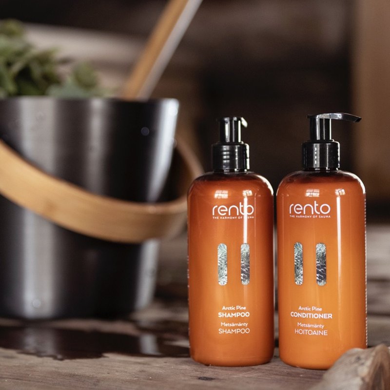 rento 清爽洗发露 400ml/北极松 - 洗发用品 - 浓缩/萃取物 